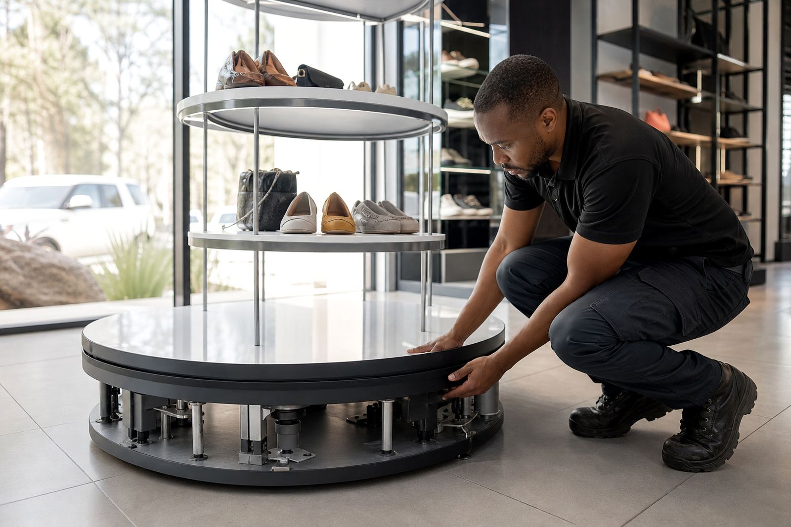Rotating Stand Safety