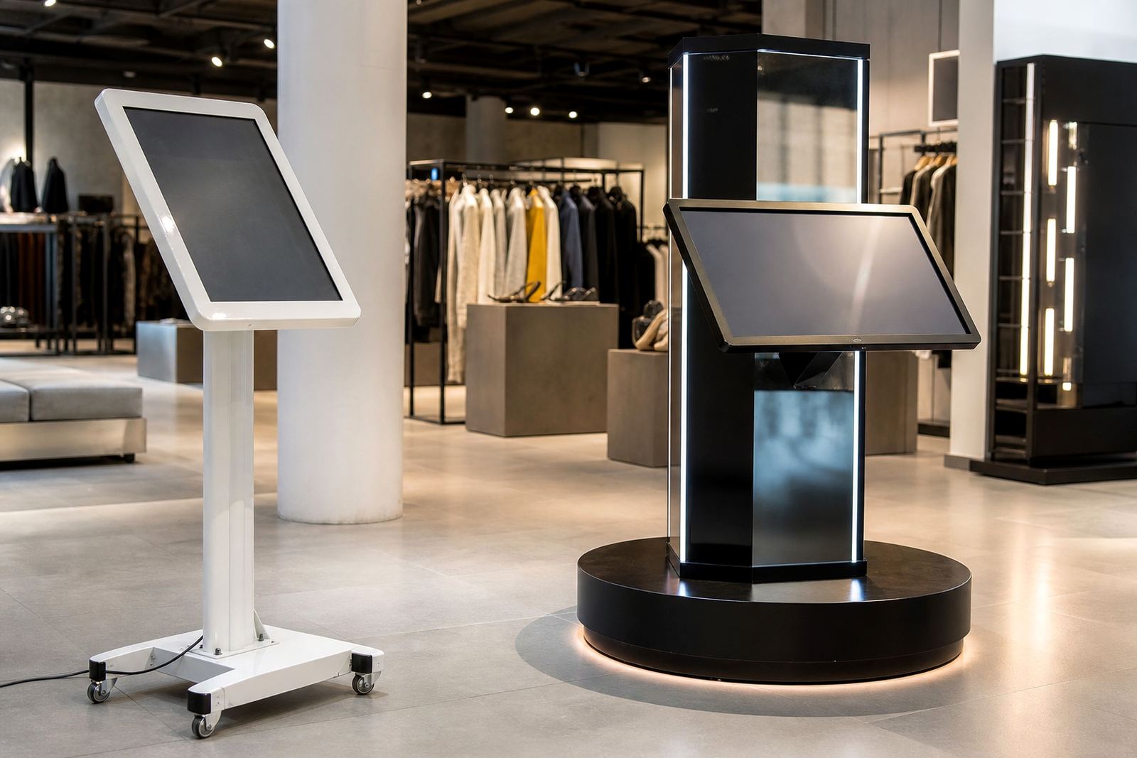 Temporary vs Permanent Displays