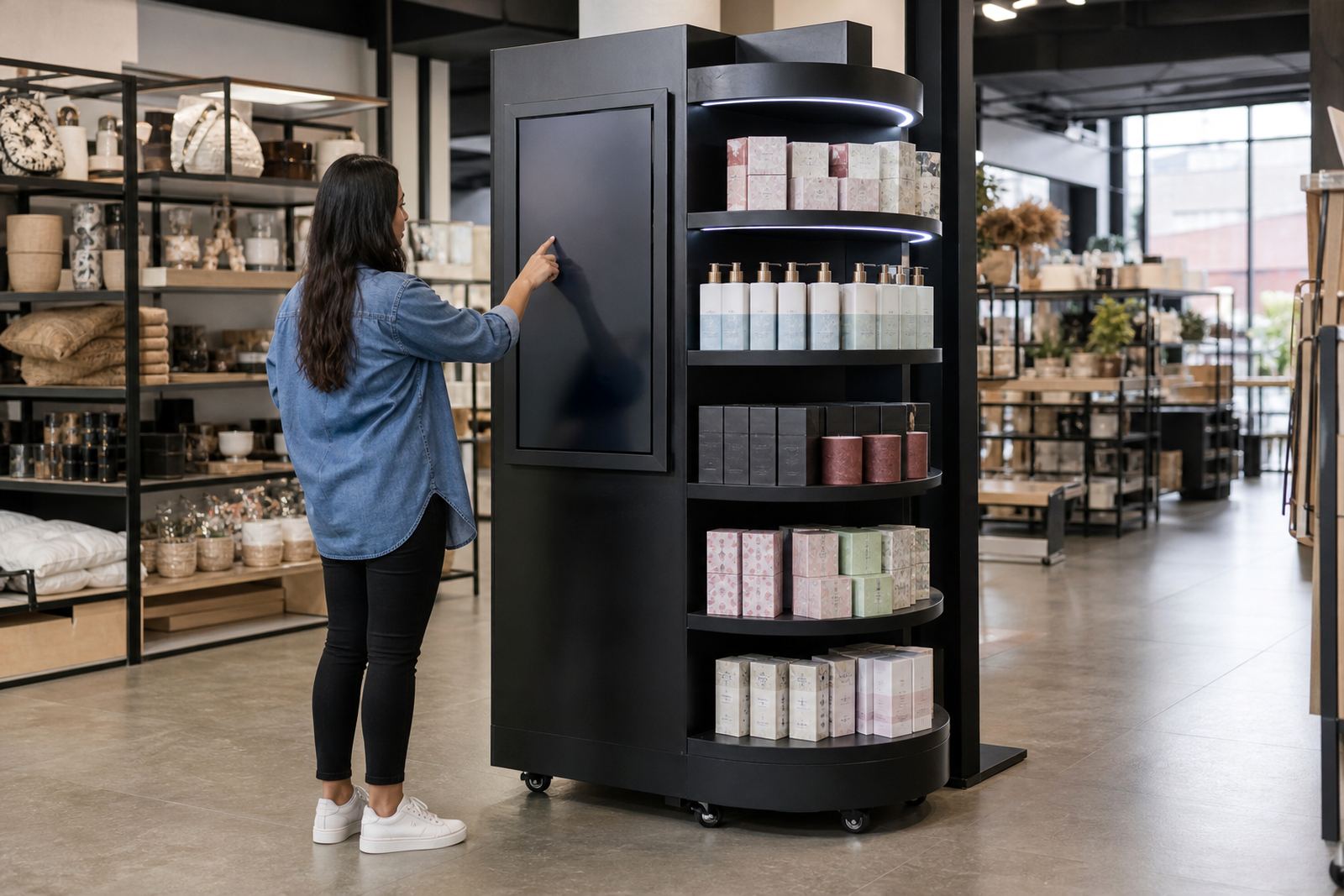 Endcap Interactive Unit